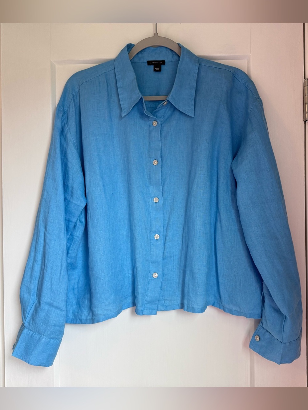 Ann Taylor Linen Blouse